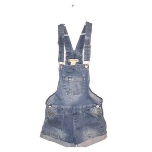 Highway Jeans Overall Shorts